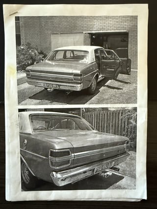 1971 Ford Falcon XY GT Replica - Vermilion Fire Sunroof 