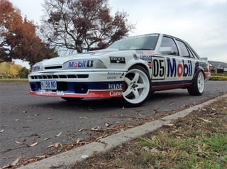 1986 VL Commodore Berlina 4.9L litre Mobil Brock Tribute