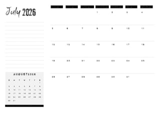 AMCS Muscle Car Calendar 2026 - Purchase Today!