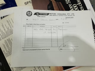 1985 VK HDT Commodore SS Group 3 - 21,000 klms