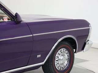 1971 Ford XY Falcon 500 6cyl Top Loader - Wild Violet Sunroof
