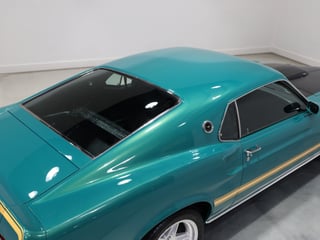 1969 Ford Mustang Mach 1 351ci Windsor - Silver Jade Metallic