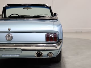 1966 Ford Mustang Convertible GT - 289 4V - Silver Blue