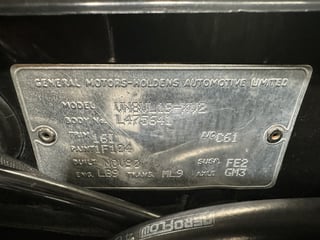 1990 HSV VN SS Group A Commodore - Build No. 124 / 302