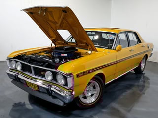 1971 XY Falcon GTHO Phase 3 Replica - GOLDE SUNROOF