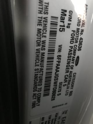 2015 FG-X Falcon XR8