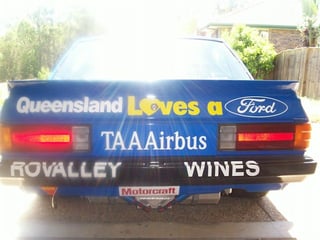 XD True Blue Replica Race car