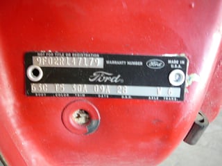 1969 R Code Mustang Super Cobrajet Mach 1