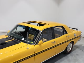 1970 Ford Falcon XY GT Replica - Yellow Ochre Sunroof 