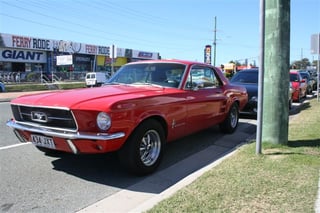 '67 Mustang Hardtop 289 V8.