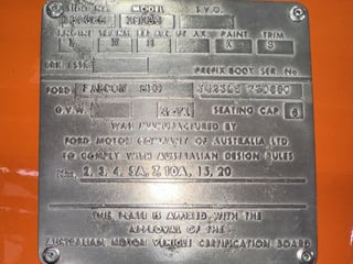 1971 Ford Falcon XY GTHO Replica - Raw Orange