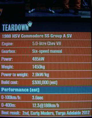 VL SS Grp A Walkinshaw #597