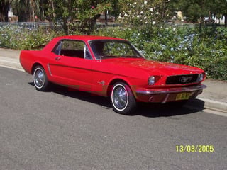 FORD MUSTANG 1965 C CODE