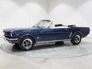 1965 Ford Mustang Convertible 289ci 4sp Man - Caspian Blue