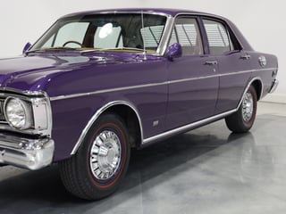 1971 Ford XY Falcon 500 6cyl Top Loader - Wild Violet Sunroof