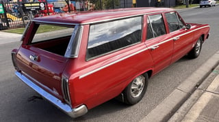 1969 Chrysler Valiant VF Pacer Wagon - Little Hood Riding Red