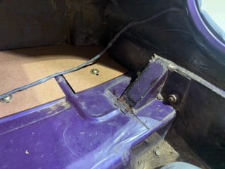 1971 Ford XY Falcon 500 6cyl Top Loader - Wild Violet Sunroof