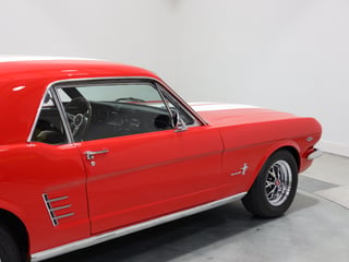 1966 Ford Mustang Coupe 289ci LHD- Candy Apple Red