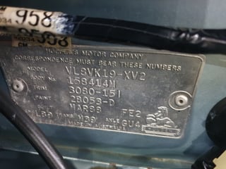 1988 HSV VL SS Group A Walkinshaw Build No.397