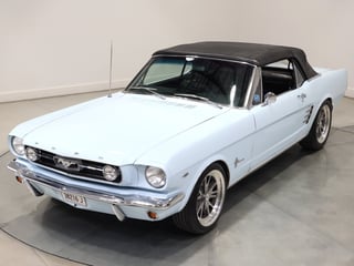 1966 Ford Mustang Convertible 289 2V - Arcadian Blue