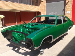 1974 Ford Falcon XB GT Sedan - Emerald Fire