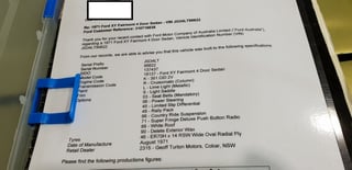 1971 XY GS Fairmont 351 V8