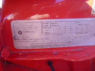 1973 VJ Charger 265 Hemi