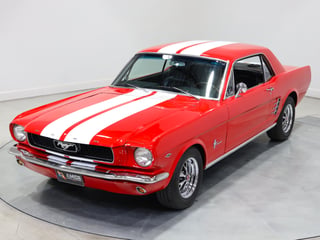 1966 Ford Mustang Coupe 289ci LHD- Candy Apple Red