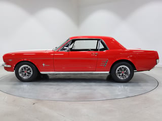 1966 Ford Mustang Coupe 289ci LHD- Candy Apple Red