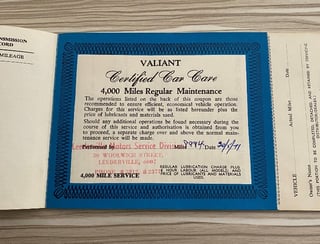 1970 VG Valiant Pacer Coupe