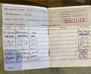 2000 Ford AU Falcon One World V8 Supercar …