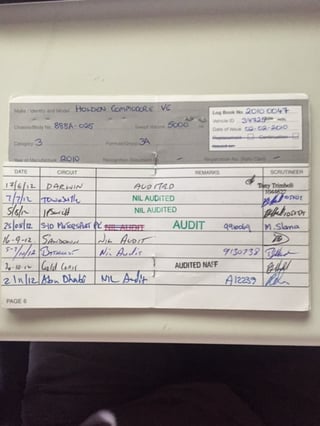 2010 Craig Lowndes 888 VE Commodore Race car