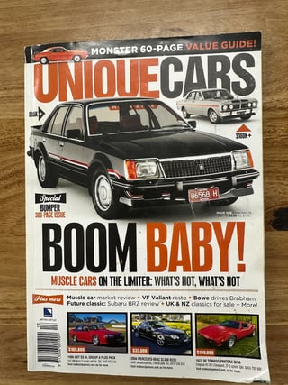 1980 HDT VC Brock Build No 367 - Tuxedo Black