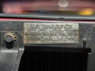 1967 Ford XR Fairmont 289ci V8 - Sultan Maroon