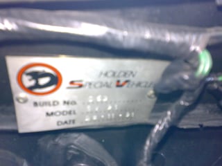 HSV SV91 Commodore #63