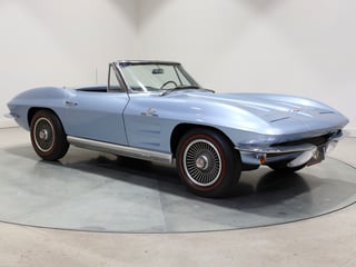 1964 Chevrolet Corvette C2 Sting Ray 327ci 'Fuelie' - Silver Blue Metallic