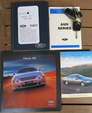 2001 AUII Tickford XR8 220kw