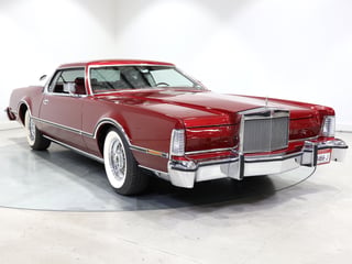 1976 Lincoln Continental Mark IV - Dark Red Moondust Metallic
