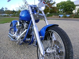 Custom Harley Chopper!!