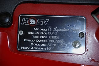 2006 HSV Signature Coupe! # 42 of 70