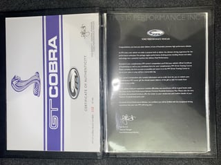 2007 FPV BF MKII Cobra Build No 032 - 24,491 km 