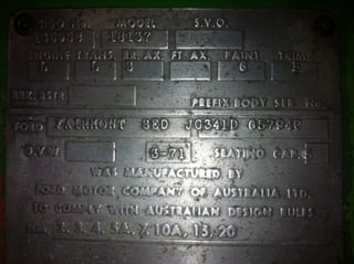 XY GT Falcon Replica Project