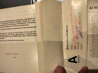 1980 VC HDT Brock Commodore Build No. 195