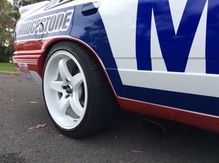 1986 VL Commodore Berlina 4.9L litre Mobil Brock Tribute