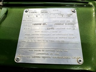 1971 XY GT Falcon - SUNROOF 4 Speed Manual