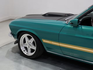1969 Ford Mustang Mach 1 351ci Windsor - Silver Jade Metallic