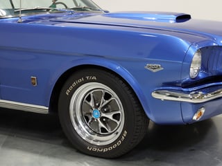 1965 Ford Mustang Convertible 302ci - Estoril Blue Metallic 