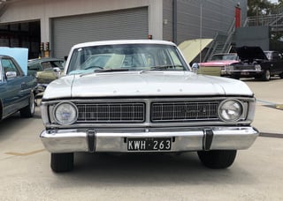 1971 XY Ford Fairmont - Ultra White