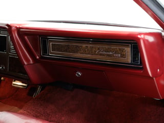 1976 Lincoln Continental Mark IV - Dark Red Moondust Metallic