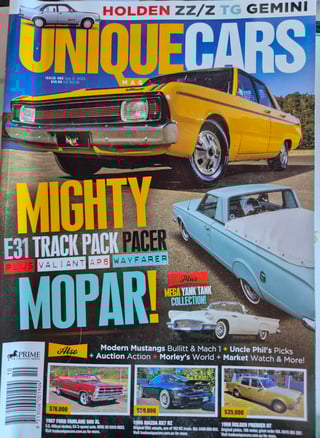 1970 Chrysler Valiant VG Pacer E31 Big Tank